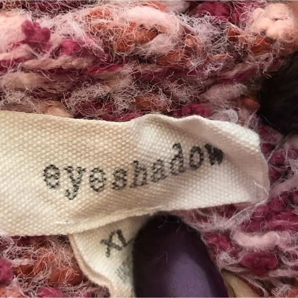 Pink Crop Sweater Cardigan from Eyeshadow Size XL - Picture 6 of 7